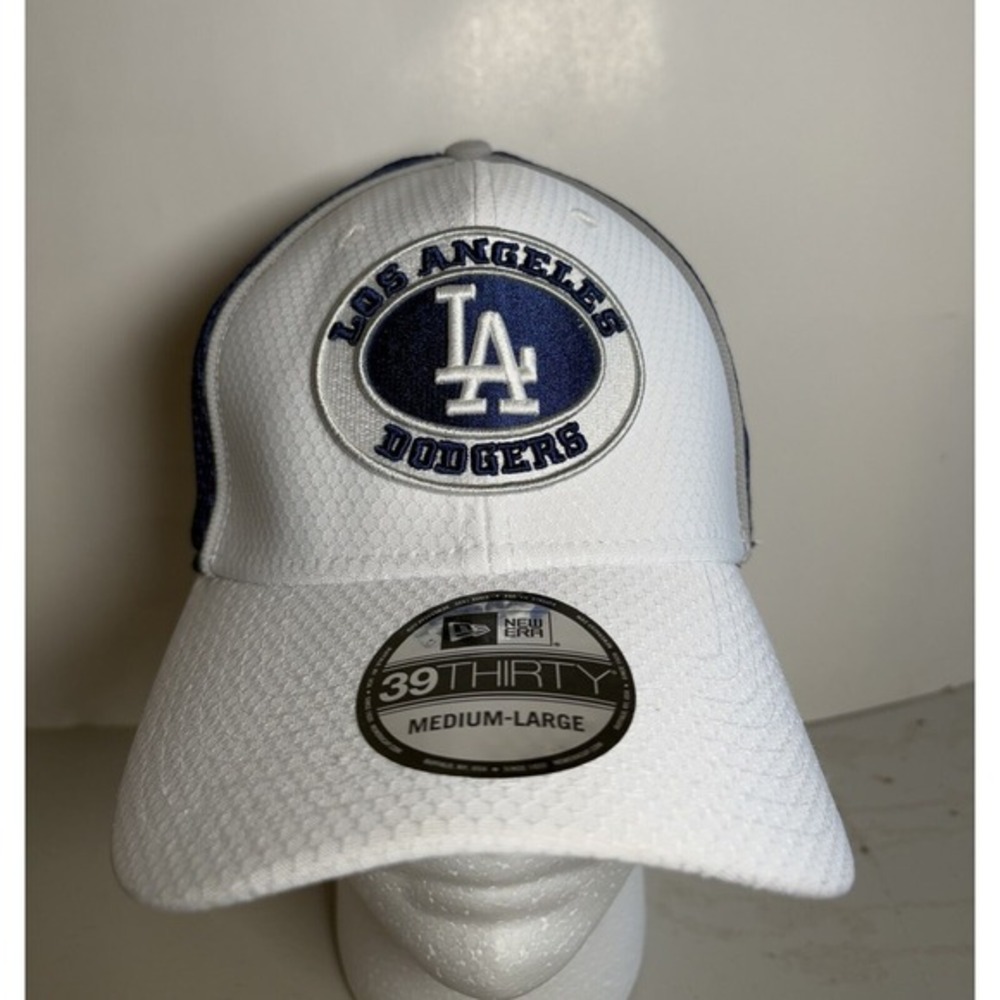 New Era 39Thirty LA Los Angeles Dodgers Blue MLB Hat NEW‎ M/L